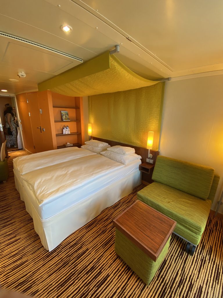 Blick in die Kabine AIDA